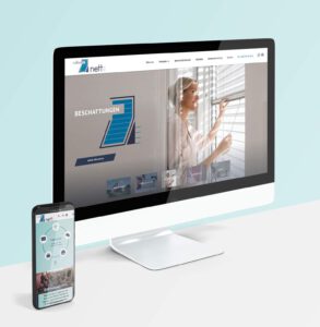 Referenzbild Rolladen Nett GmbH - Leistung Webdesign